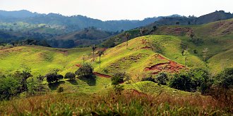 Costa Rica Landschaft Kunstdruck 