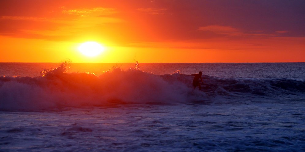 Costa Rica Surfer Leidenschaft
