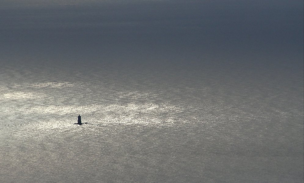 Leuchtturm im Meer