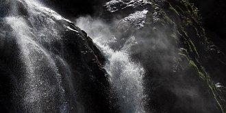Wasserfall Kunstdruck 