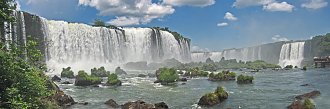 Iguacu Wasserfaelle Kunstdruck 